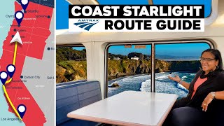 Amtrak Coast Starlight Route Guide amp Travel Planner [upl. by Coray71]