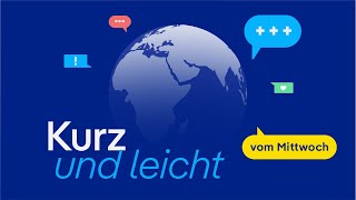 Deutsch lernen mit Videos  Kurz und leicht vom 06112024 mit deutschen Untertiteln [upl. by Kloster100]