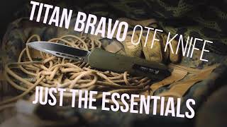 Titan Bravo Tactical OTF Knife  RavenCrest Tactical [upl. by Ennovyahs]