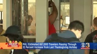 PHL expects nearly 900000 people will travel through the airport between Friday and Nov 29 [upl. by Ahras]