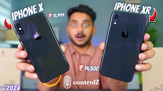 iPhone X and XR in 2024 🔥  Camera Battery Performance amp Gaming Test  Controlz iPhone Review [upl. by Enialem448]