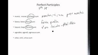 Deponent Participles [upl. by Gad]