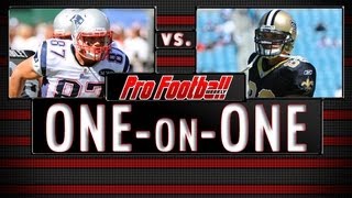 Rob Gronkowski vs Jimmy Graham Who is the better NFL tight end [upl. by Anahsit]