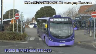 FAREHAM BUSES FEB 2023 [upl. by Macario647]