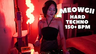 Hard Techno 150bpm  MEOWGII [upl. by Elem941]