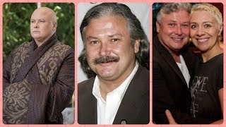 Conleth Hill Lord Varys in Game of Thrones Rare Photos  Family  Friends  Lifestyle [upl. by Nwahsram171]