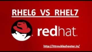 Difference Between Linux  6 RHEL  amp Linux  7  RHEL  Video No  6 [upl. by Nasya]