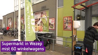 Plus in Wezep is helft winkelwagens kwijt Breng ze alsjeblieft terug [upl. by Nev]