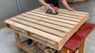 Compilation Of Smart Wood Processing Ideas From Wood And PalletsWood Pallet Processing Project [upl. by Silisav]