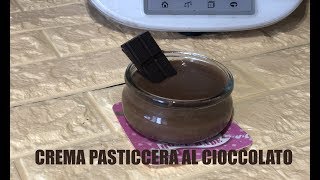 CREMA PASTICCERA al CIOCCOLATO con il BIMBY TM6  TM5  TM31 [upl. by Olnek746]