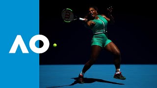 Serena Williams v Karolina Pliskova match highlights QF  Australian Open 2019 [upl. by Leahkim]