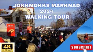 Jokkmokks Marknad 2024  Walking Tour [upl. by Nnaoj]