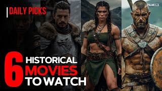 Top 6 Epic Historical War Adventure Movies on Netflix amp Amazon Prime You Cant Miss in 2024 [upl. by Baudelaire]