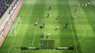 PES 2010 Exclusive DemoGameplay  Barcelona vs Italy [upl. by Eerased429]