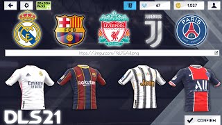 How to Import any Club Kits in DLS 22 [upl. by Oleta]