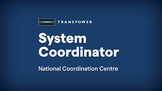 Transpower National Coordination Centre  System Coordinator [upl. by Marsden]