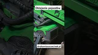 Oklejanie pojazdów drukarnia reklama automobile [upl. by Aisorbma]