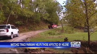 Natchez Trace Parkways helps those affected by Helene [upl. by Idnac]