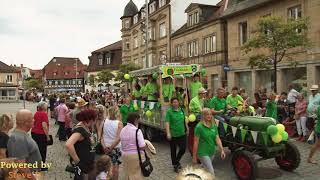 Kinderumzug Schützenfest Kronach komplett 16082022 [upl. by Anitnelav198]