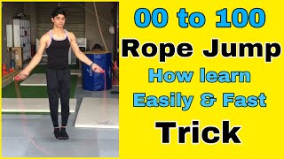 How to Learn Skipping jump Easily  How to Skipping Rope🤟 How to Rope Jump for Beginners in Hindi [upl. by Nahtonoj]