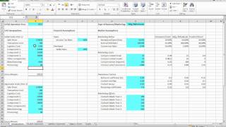 Financial Model Tutorial [upl. by Scevo50]