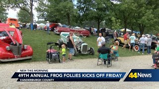 49th Annual Frog Follies begins Friday at the Vanderburgh 4H Center [upl. by Netsrejk]