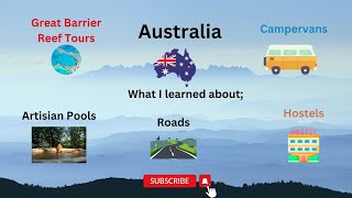 Things I learned Traveling in Australia [upl. by Anod222]