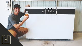 DIY Kegerator Conversion for Beer amp Kombucha  Keezer Craft Beer [upl. by Sarajane]