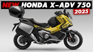 New 2025 HONDA XADV 750 Announced 14 Things To Know [upl. by Kidder]