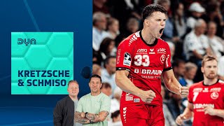 Kretzsche amp Schmiso – Melsunger Meisterstück und der erste Trainerwechsel  Dyn Handball [upl. by Etnwahs]