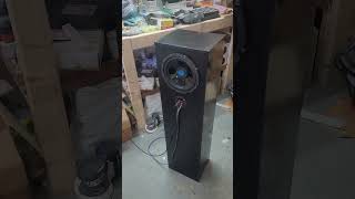 Speaker box t line epoxy [upl. by Reta965]