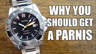 Can you believe it Parnis Automatic Dive Watch PA6007 Review  Perth WAtch 211 [upl. by Namijneb]