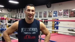 Wladimir Klitschko Back in Training Camp [upl. by Doug316]