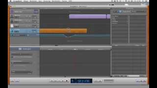 garageband spur mit fade und spurlautstärke verbinden [upl. by Nylrehc]