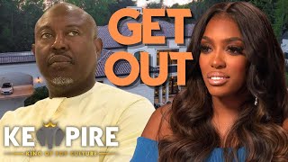 Porsha Williams Claims Simon Guobadia REFUSES to Leave Home Despite Prenup amp LOCKED Her OUT [upl. by Yelik198]