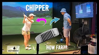 How Far Can You Hit a Golf Chipper [upl. by Fonzie]