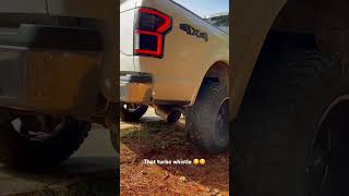 2016 35 Ecoboost wresonator delete 6” tip and stock muffler truck fordf150 ecoboost [upl. by Nabroc705]