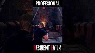 Como pasar LAS ALMENAS DEL CASTILLO de RESIDENT EVIL 4 REMAKE en PROFESIONAL residentevil4 [upl. by Dorice]