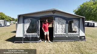 Camptech Atlantis DL Season Awning Review [upl. by Enalahs]