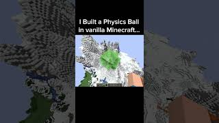 I built a physic slime ball in Minecraft [upl. by Pooh]