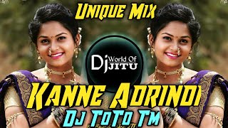 Kanne Adirindi Dj Song  Instagram Trending  Unique Mix  Dj ToTo Tm  World of dj Jitu [upl. by Arraeis]