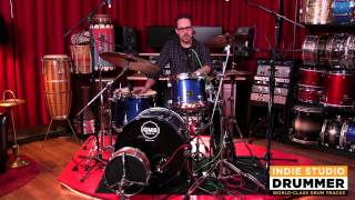 Aquarian Modern Vintage Drum Head Review Part 1  with Dylan Wissing of Indie Studio Drummer [upl. by Pfeffer]