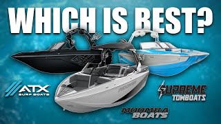 ATX vs SUPREME vs MOOMBA The Ultimate Boat Test [upl. by Assilim]