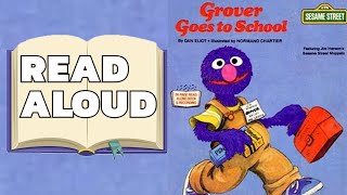 Grover Goes to School  Child Anxiety and Pressure  Kids Read Aloud [upl. by Kimble]