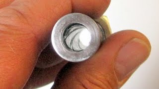 Homemade barrel rifling machine rifling the Kolt380 barrel [upl. by Currey]