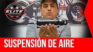 Suspensión de aire Legend para motocicleta Harley Davidson Softail en venta [upl. by Sad]