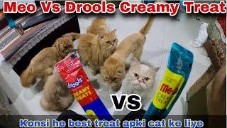 Drools vs Meo Creamy Treat Comparison which one you should purchase  Hindi [upl. by Mehala]