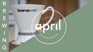 Bonavita Immersion Dripper  Brewers Cup Compulsory Recipe  Coffee with April 163 [upl. by Aida]