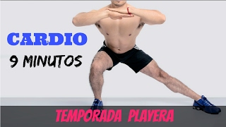 Cardio para Adelgazar Abdomen y Cintura  Rutina 9 minutos [upl. by Ashla]