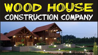 Woodhouse suppliers low price best wooden house suppliers wood house construction service in india [upl. by Eatnohs]